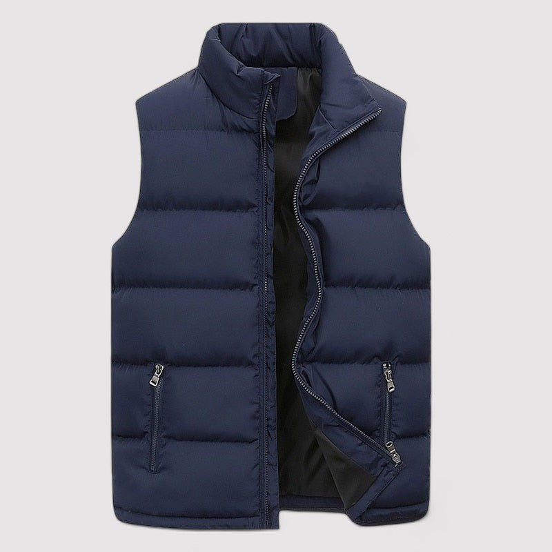 Wilhelm Gilet Met Hoge Kraag Elegante Stijl - StudioMarella