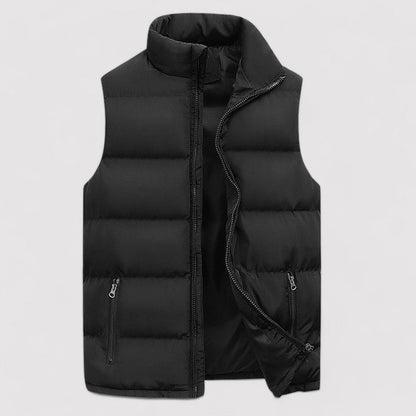 Wilhelm Gilet Met Hoge Kraag Elegante Stijl