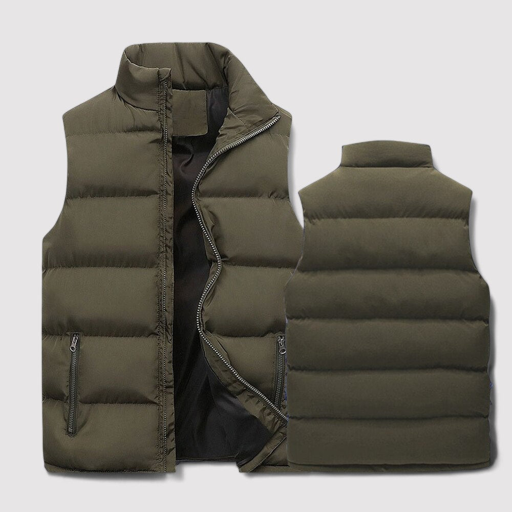 Wilhelm Gilet Met Hoge Kraag Elegante Stijl