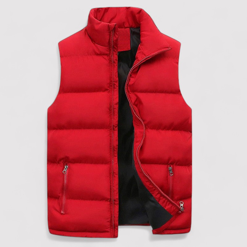 Wilhelm Gilet Met Hoge Kraag Elegante Stijl