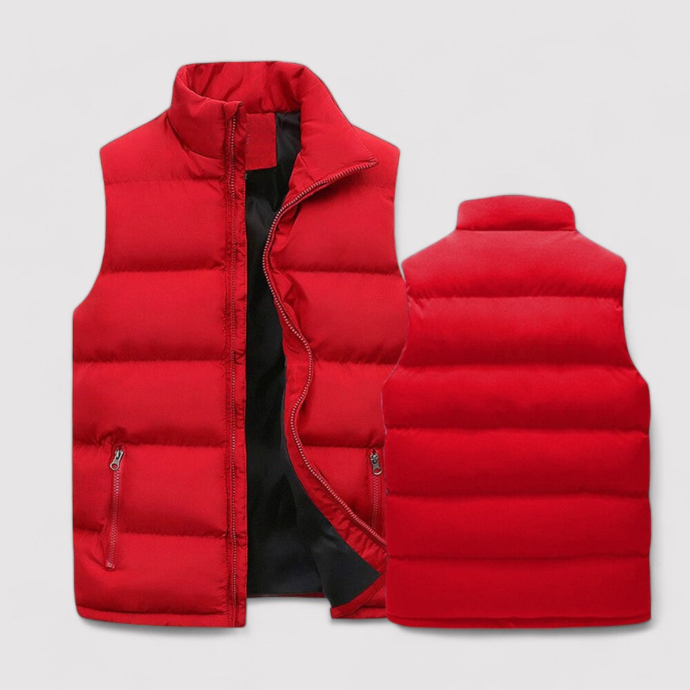 Wilhelm Gilet Met Hoge Kraag Elegante Stijl