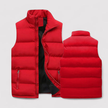 Wilhelm Gilet Met Hoge Kraag Elegante Stijl