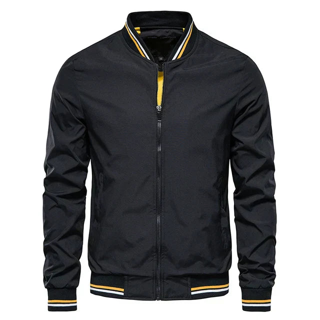 Willem Heren Bomberjack | Ademend Comfort, Gestreept Design 4