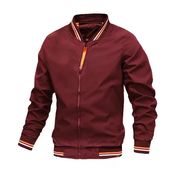 Willem Heren Bomberjack | Ademend Comfort, Gestreept Design 5