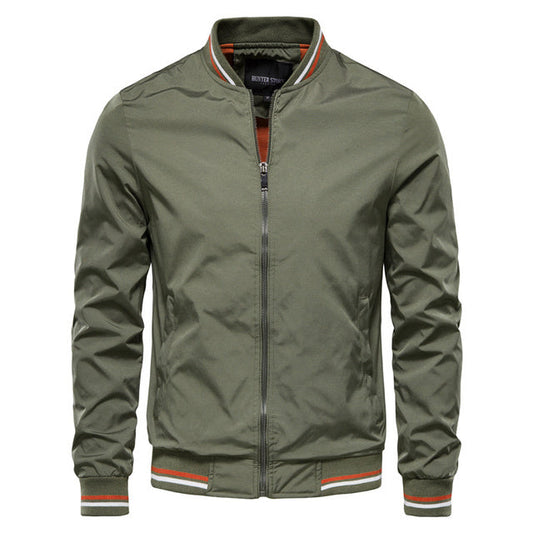 Heren Bomberjack Kaki - Comfortabel en Tijdloos Design - StudioMarella