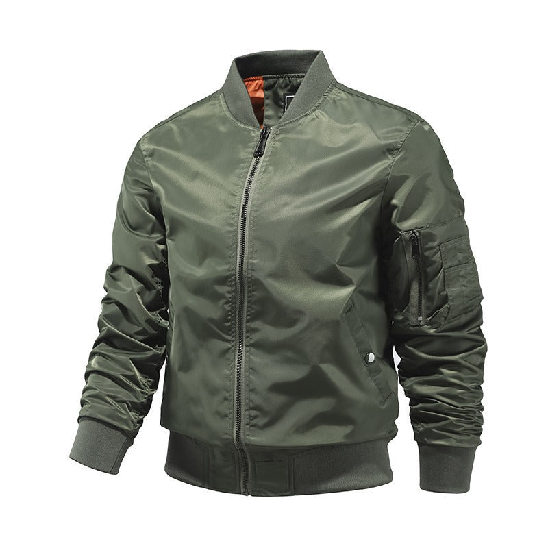 Heren Bomberjack Polyester Comfortabel Stedelijke Look - StudioMarella