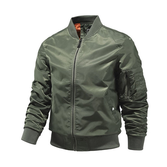 Heren Bomberjack Polyester Comfortabel Stedelijke Look - StudioMarella