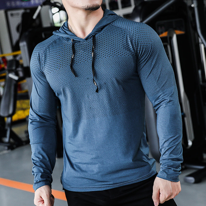 Heren Fitnesshoodie Comfortabel Tijdloos Design - StudioMarella