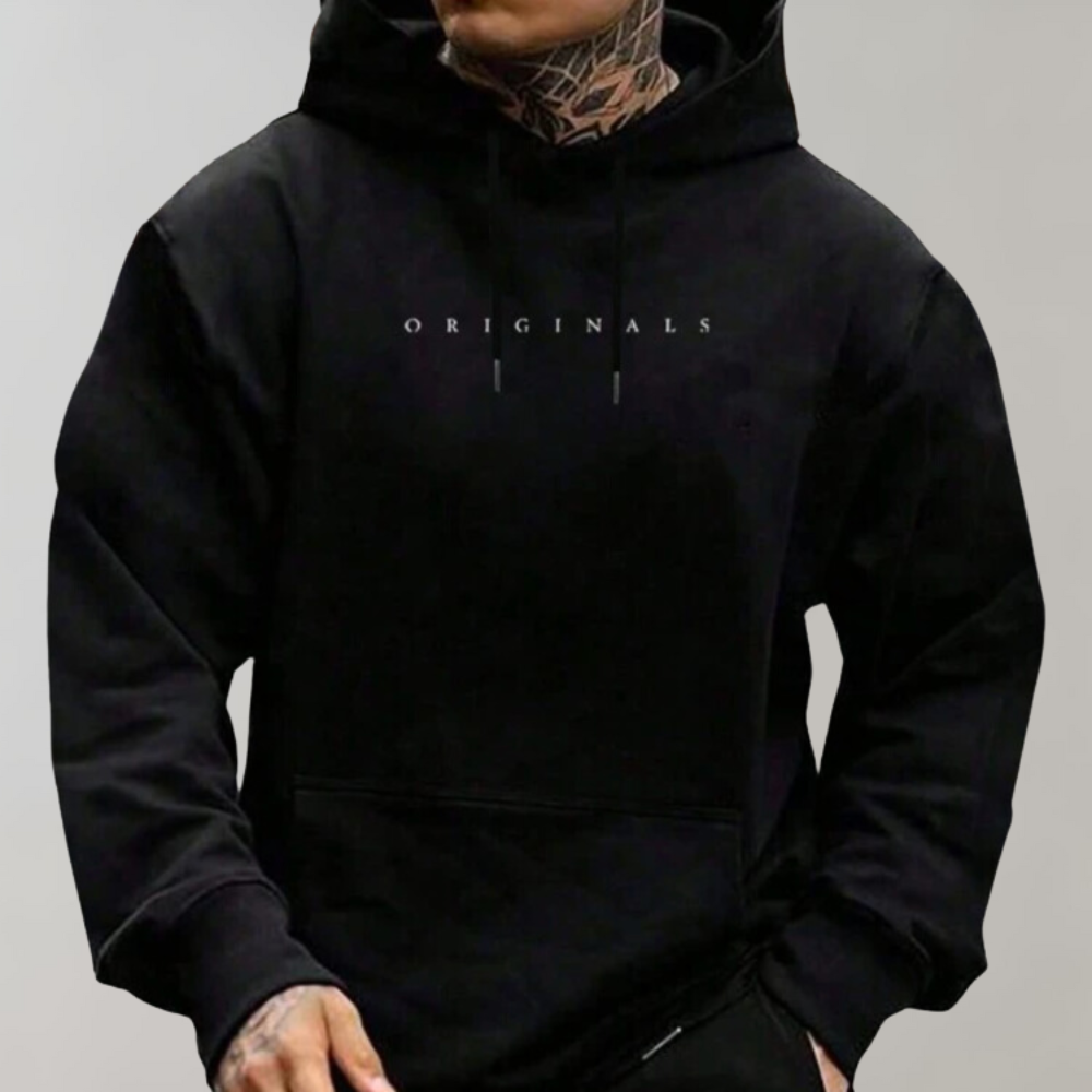 Heren Hoodie Zachte Stof Casual Kleding - StudioMarella