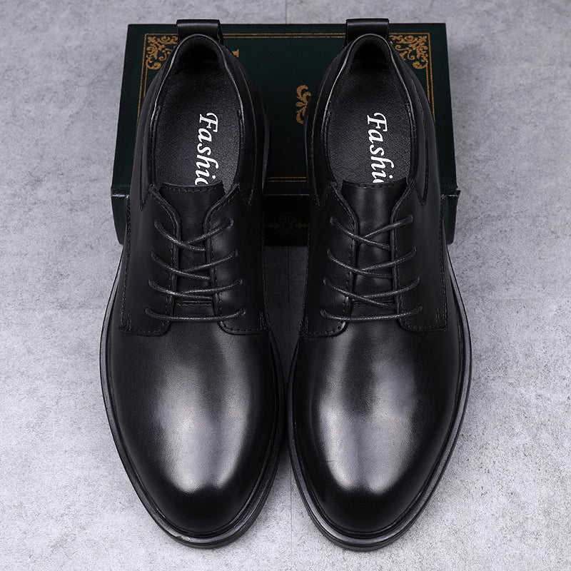 Heren Oxfords Schoenen van Echt Leer Comfortabel - StudioMarella
