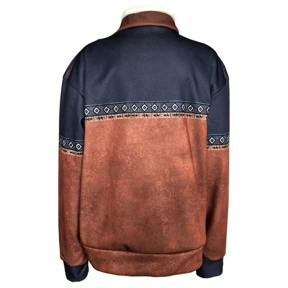 Heren Trui Warm Wol Halve Rits Comfortabel