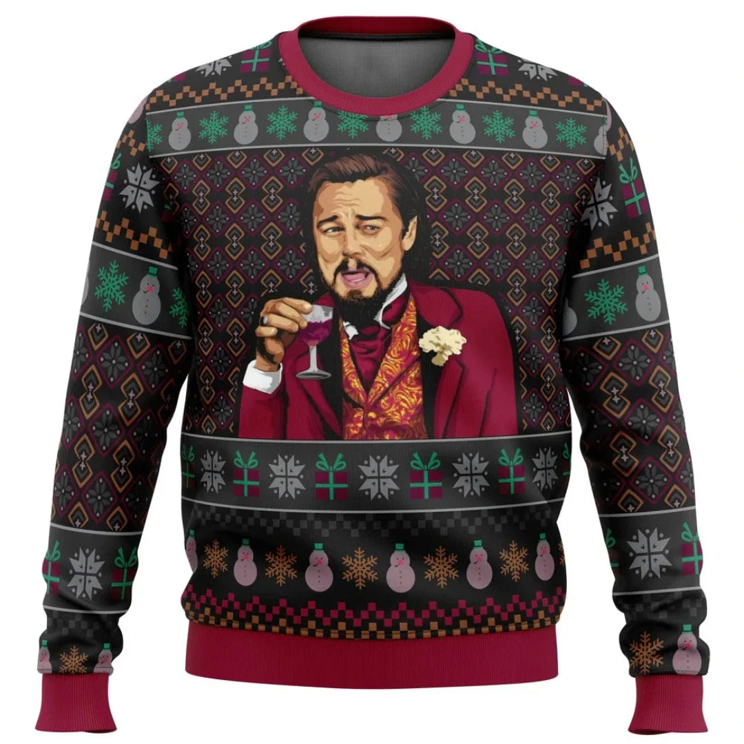 Kersttrui Heren Zachte Stof Feestelijk Design - StudioMarella