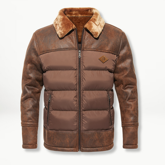 Heren Winterjas Warm en Waterdicht van Polyester Mix - StudioMarella