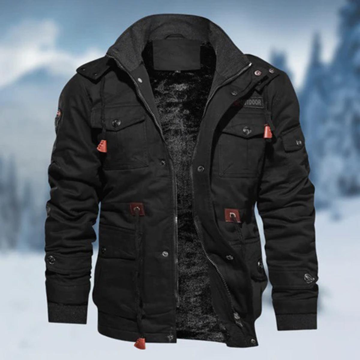 Heren Winterjas Waterdicht Warm met Vezel Filling