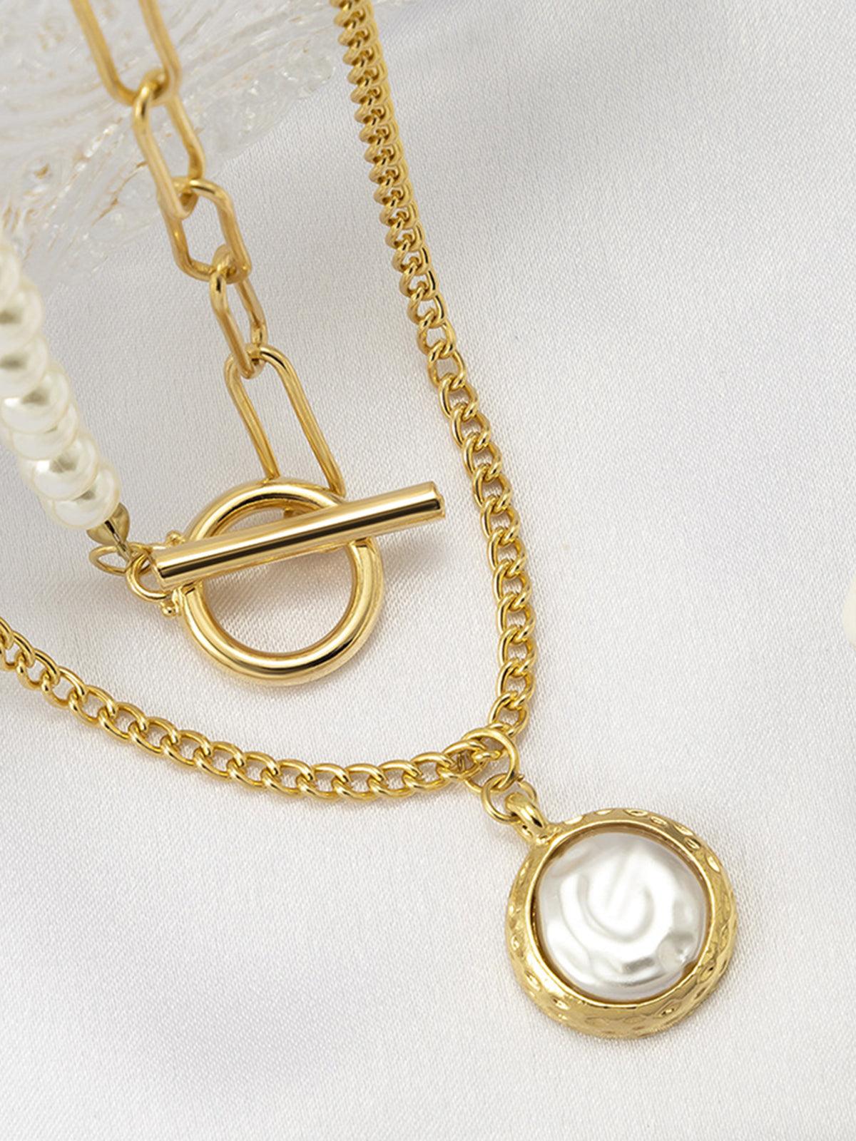 Willem | Dames Ketting - Imitatieparels, Tijdloos Design 1