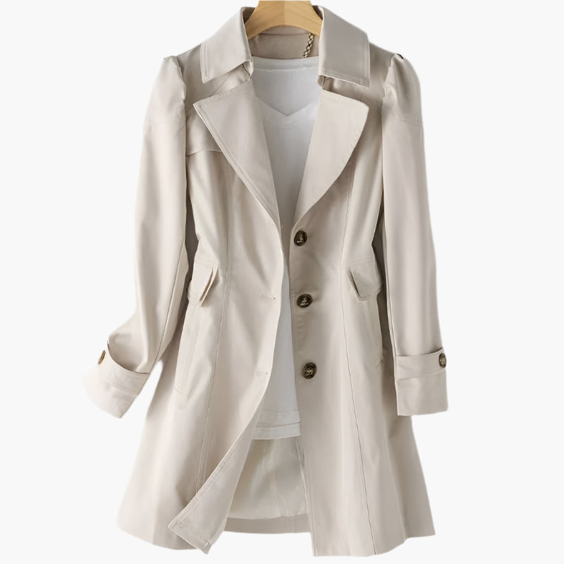 Dames Trenchcoat Klassiek en Elegante Regenjas - StudioMarella