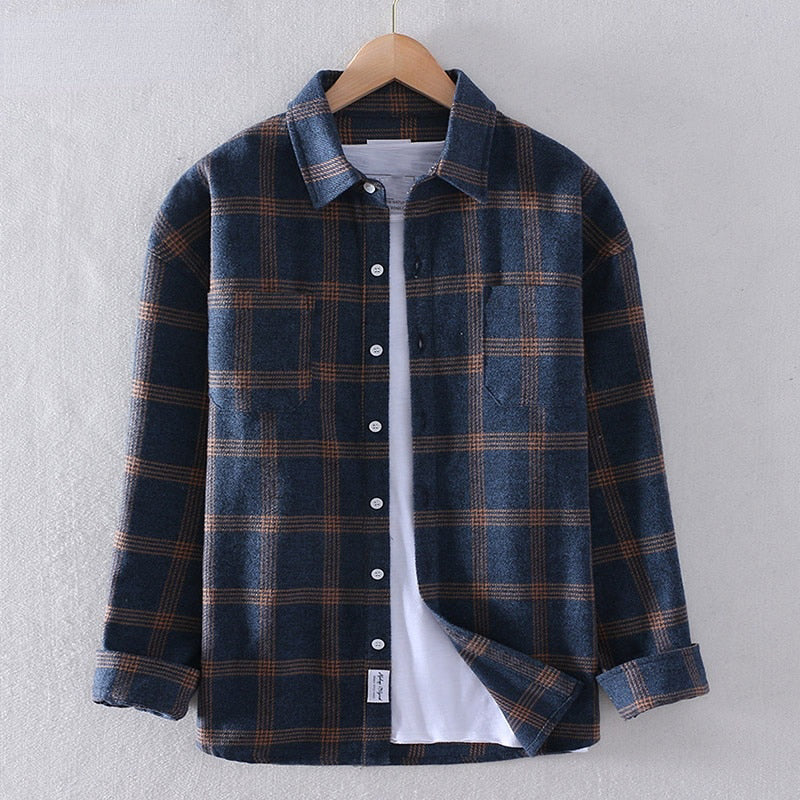Klassieke Ruitjeshirt Mannen Overhemd - StudioMarella