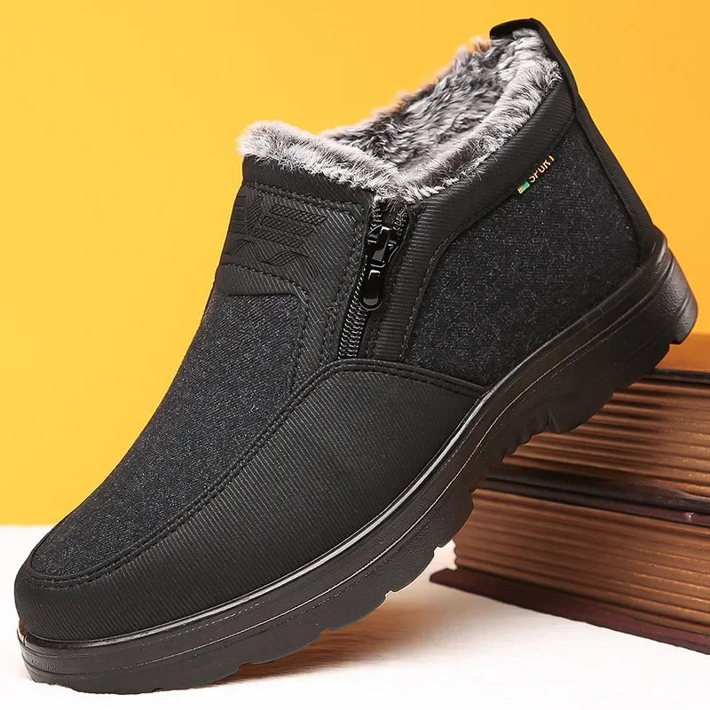 Winston | Heren Schoenen – Warm, Zacht &amp; Antislip Rubberen Zool 1