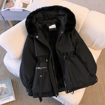Dames Winterjas Elegante Lange Coat