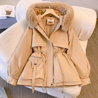 Dames Winterjas Elegante Lange Coat