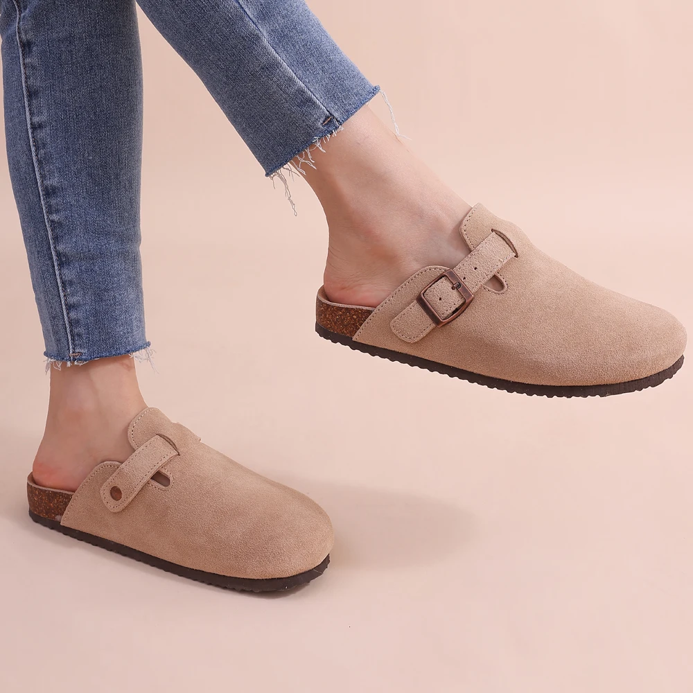 Dames Sandalen Orthopedisch Comfortabel Suède