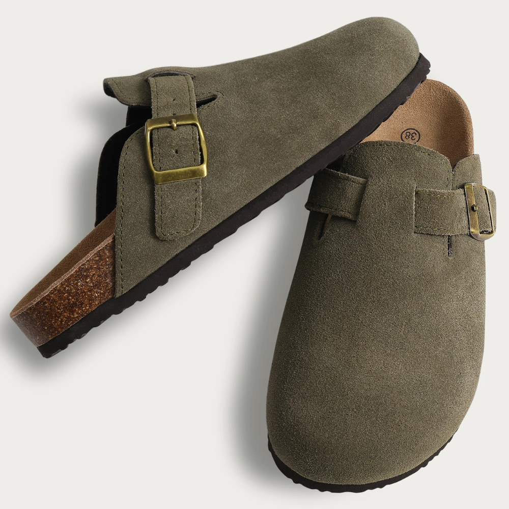 Dames Sandalen Orthopedisch Comfortabel Suède