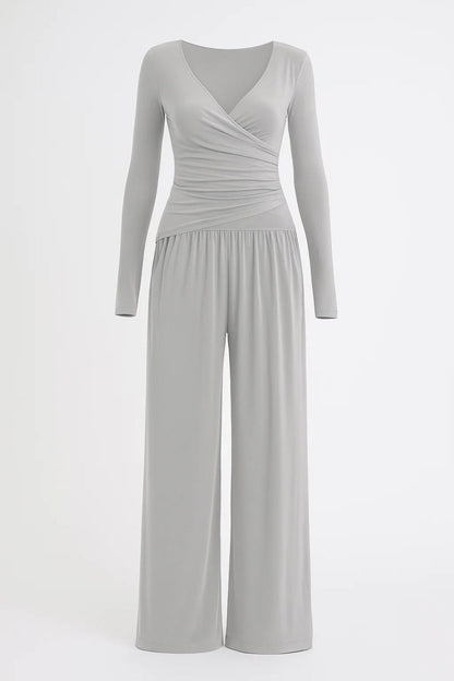 Tweedelige Top Set Comfortabele Jurk Stijlvol en Elegante Look