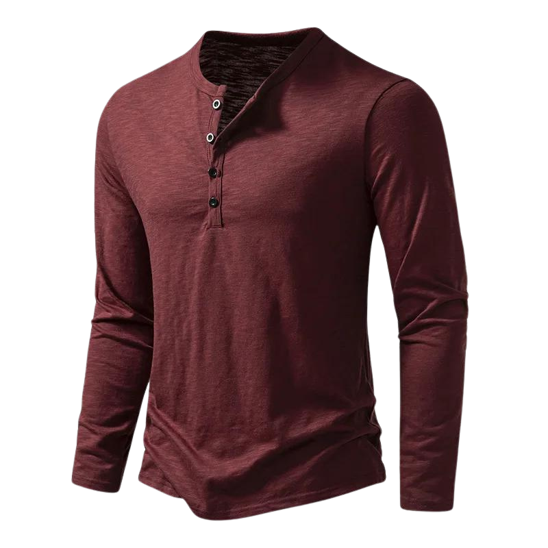 Heren Longsleeve Shirt Comfortabel en Veelzijdig voor Dagelijks Dragen