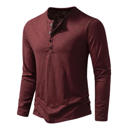 Heren Longsleeve Shirt Comfortabel en Veelzijdig voor Dagelijks Dragen