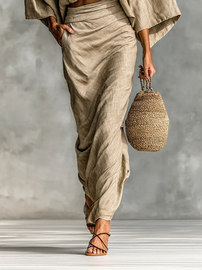 Dames Tweedelige Set en Rok Comfortabele Pasvorm