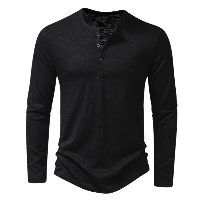 Heren Longsleeve Shirt Comfortabel en Veelzijdig voor Dagelijks Dragen