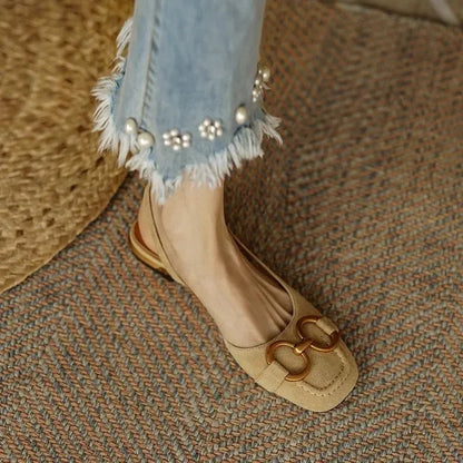 Vintage Sandalen voor Vrouw Zomer Elegant Design