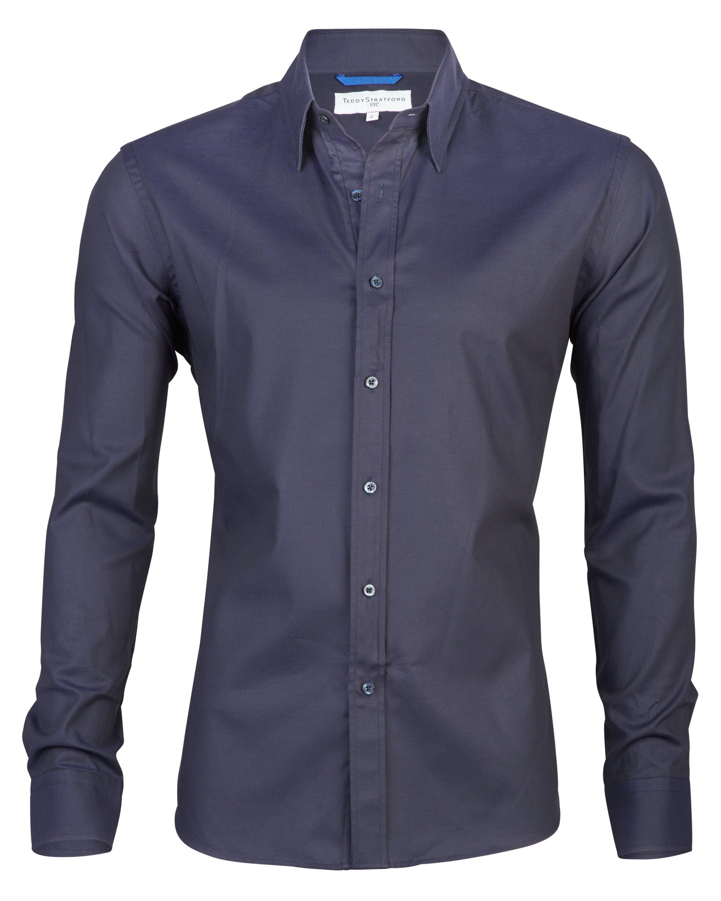 Heren Overhemd Wit Slim Fit Klassieke Stijl
