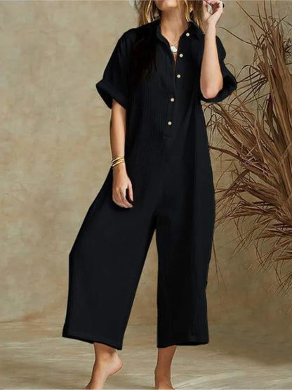 Dames Jumpsuit Zomer Comfortabele Jurk voor Werk en Vakantie