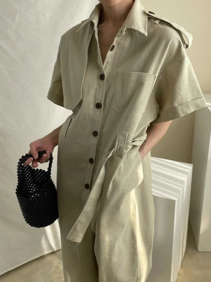 Dames Jumpsuit Zomerse Stijl Comfortabel en Trendy