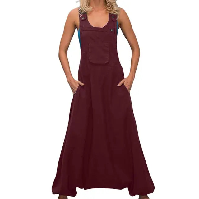Zomer Jumpsuit Vrouw Zonbestendig Lichtgewicht