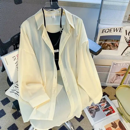 Lichte Zomer Cardigan Chiffon Gevoerde Damestas - StudioMarella