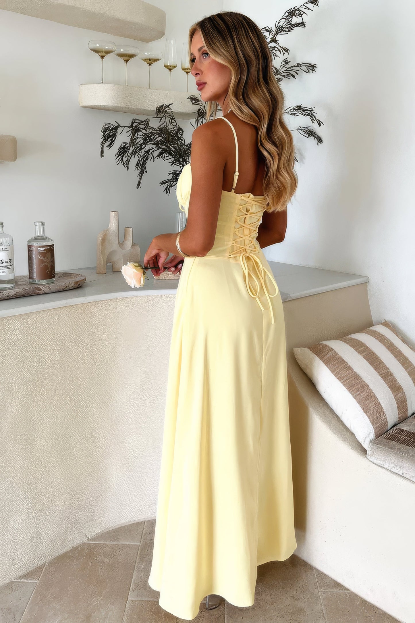 Vrouwen Zomerjurk Maxi Luchtig Elegant Lange Jurk