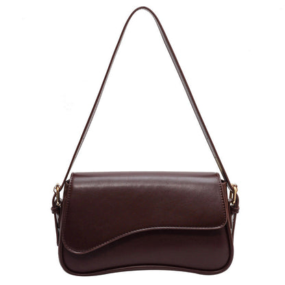 Dames Handtas Vegan Leer Golvend Design Elegante Stijl → Vegan Leer Handtas Dames Golvend Elegante Design