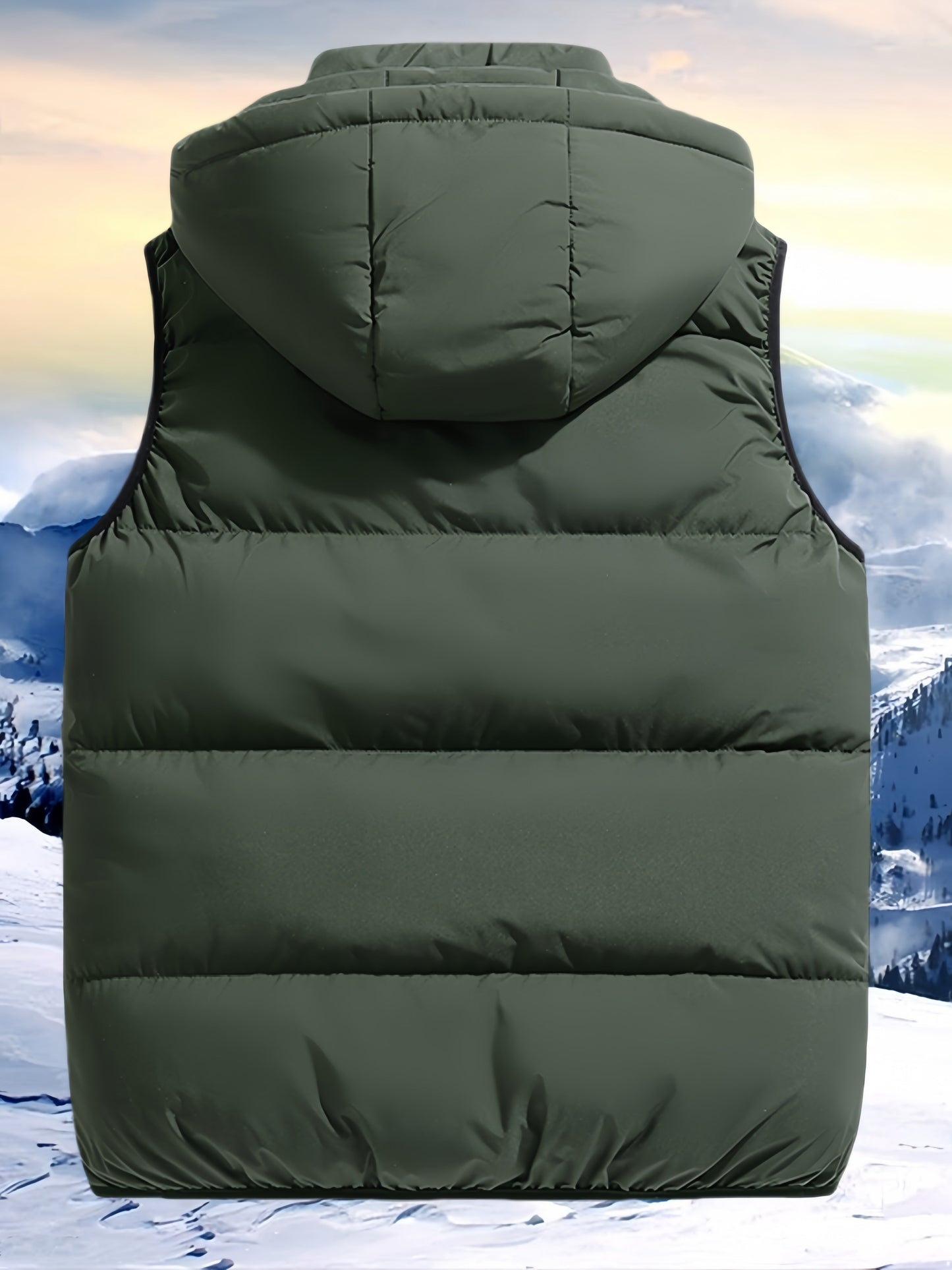 Lichtgewicht Gilet met Kap