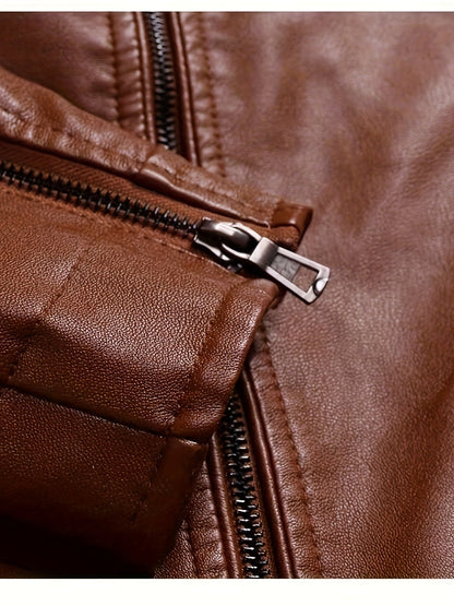 Leren Jas Elegant en Stijlvol