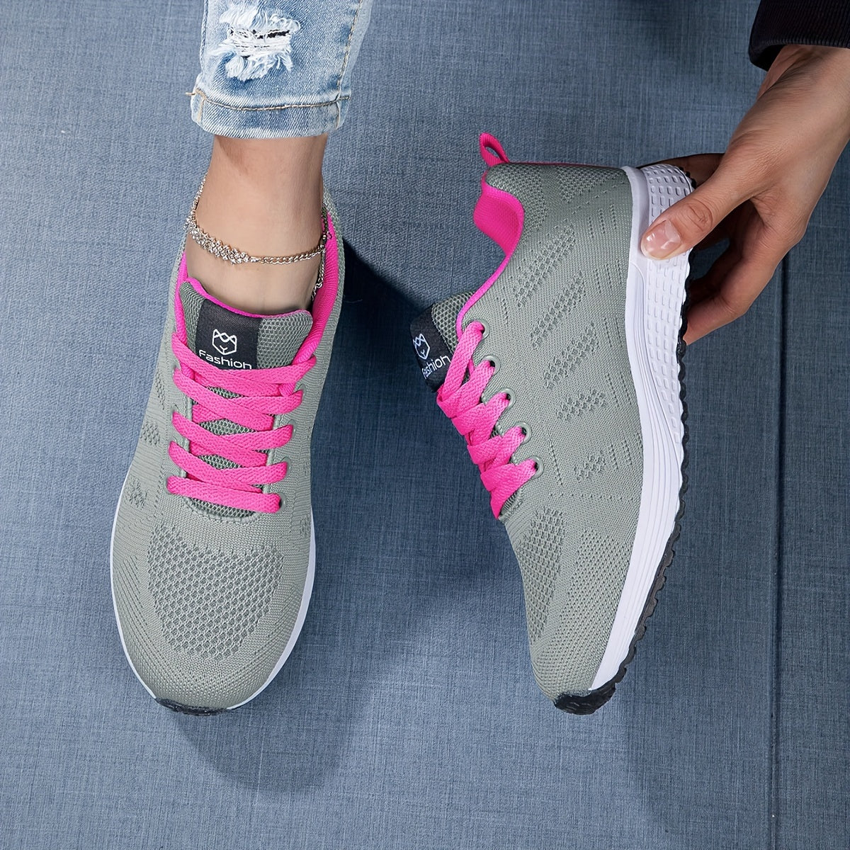 Dames Sportschoenen Ventilerend voor Sport en Vrije Tijd