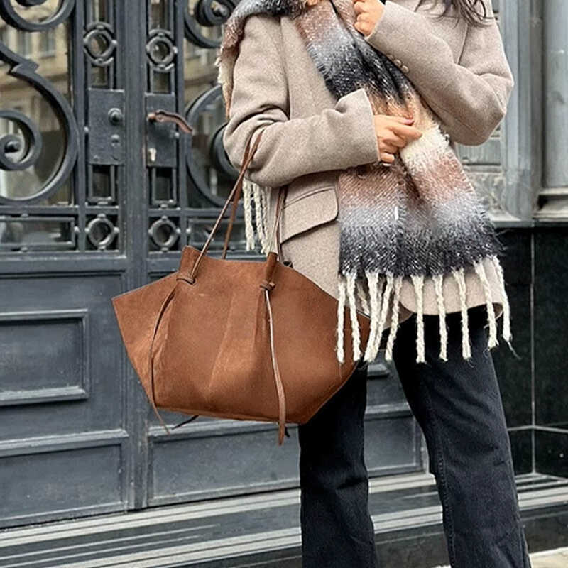 Vegan Shopper Tas – Stijlvolle Suède Reistassen voor Dames