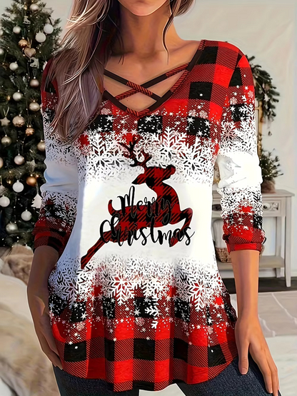 Kerst Trui voor Vrouw Lea - StudioMarella