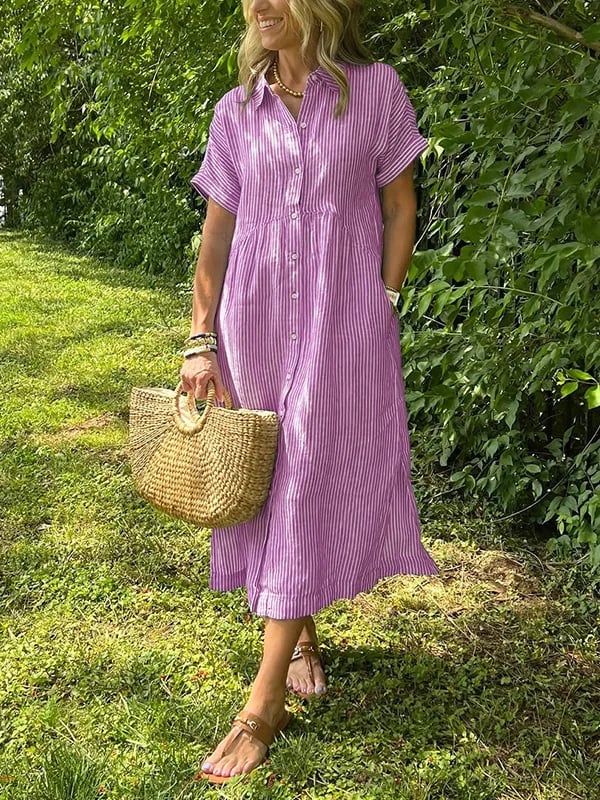 Dames Maxi-jurk Vrouwelijke Pasvorm Elegant
