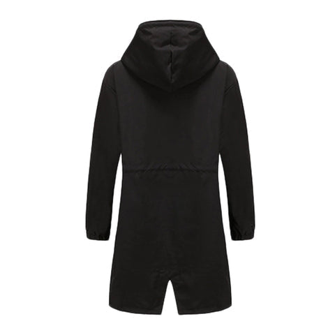 Trenchcoat Lange Stijl Vrouwen