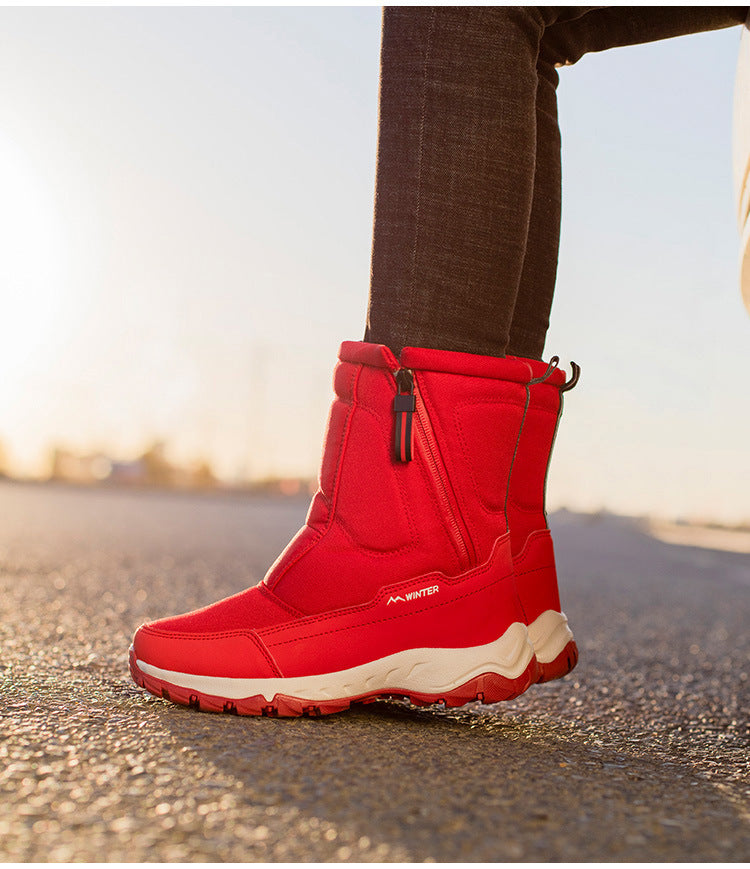 Dames Sneeuwlaarzen Waterdicht Warm Antislip Laarzen voor Winter
