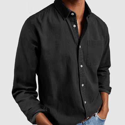 Relaxed Fit Casual Overhemd voor Mannen