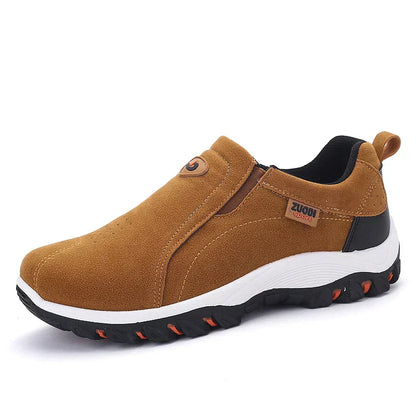 Comfortabele Heren Wandelschoenen met Schokdemping en Slip-On Sluiting