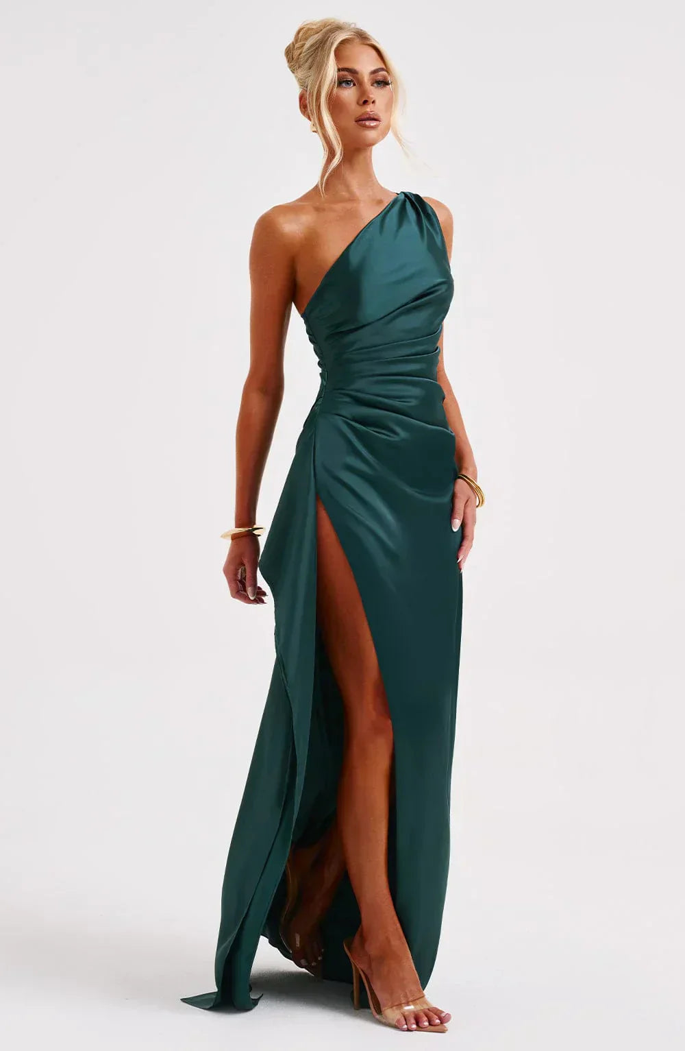 Elegante One-Shoulder Avondjurk voor Vrouw